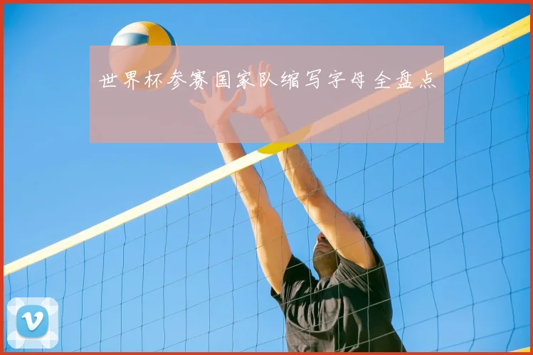 世界杯参赛国家队缩写字母全盘点