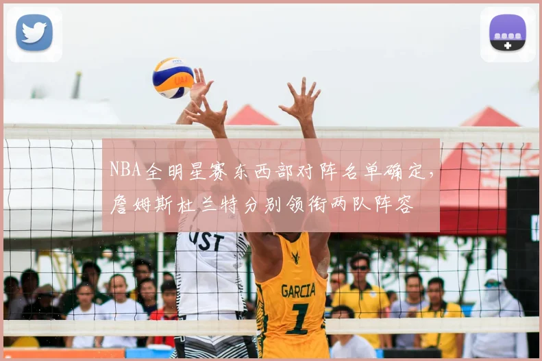 NBA全明星赛东西部对阵名单确定,詹姆斯杜兰特分别领衔两队阵容